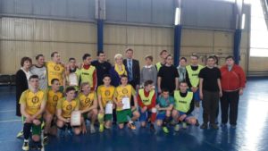 Closing of the Games of the Kharkov regional organization of the trade union of health workers of Ukraine in futsal