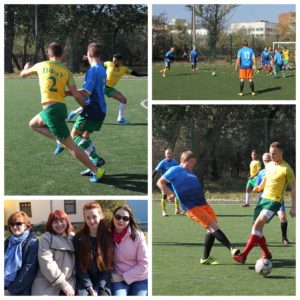 Friendly match was held between faculty members and applicants for higher education at the NuPh