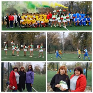 Friendly match between the team of the childrens and youth sports school №7 and team of the NuPh