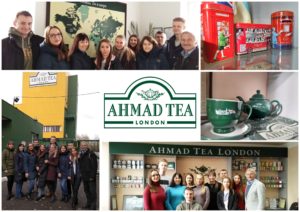 Excursion to Ahmad Tea Tea Ukraine Factory